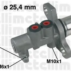 05-0368 Metelli Главный тормозной цилиндр