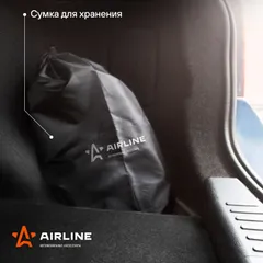 VCA-03 AIRLINE Пылесос CYCLONE TURBO в сумке 150Вт, 0,5л, 6 кПа