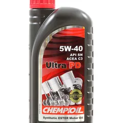CH9719-1 CHEMPIOIL Масло синтетическое моторное 5W-40 ULTRA PD API SN/CH-4, C2/C3 1 л.