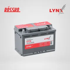 E73C LYNXauto Аккумулятор EFB L3R 75 Ah 700 A обратная 278х175х190