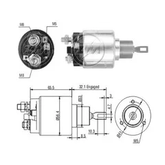 ZM674 ERA Снят с производства Втягивающее реле ZM