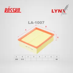 LA-1007 LYNXauto Воздушный фильтр