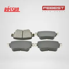 2601-OCTA7R Febest Колодки тормозные, с противоскрипной пластиной, задние, правые левые