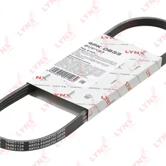 4PK0833-SP LYNXauto Ремень поликлиновой 4PK0833, EPDM
