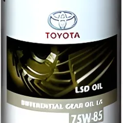 08885-81070 Toyota синтетическое трансмиссионное масло 75W-85 Differential Gear Oil LX API GL-5 LSD, 1 литр, 0888502606