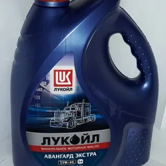 3646537 Лукойл Моторное минеральное масло 15W-40 Авангард Экстра, API CH-4, CG-4, SJ, 5 л