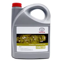 08886-82025 Toyota Масло трансмиссионное синтетическое ATF TYPE T-IV, 5 литров