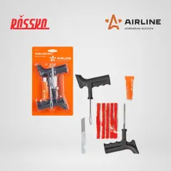 ATRK-3 AIRLINE Ремкомплект для ремонта бескамерных шин с клеем-активатором