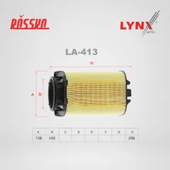 LA-413 LYNXauto Воздушный фильтр