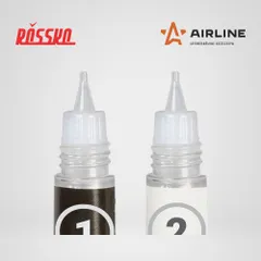ADGC016 AIRLINE Клей эпоксидный Супер , жидкий двухкомпонентный, тубы, эластичный, прозрачный, 10 г.