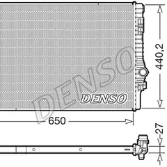 DRM32049 Denso Радиатор системы охлаждения