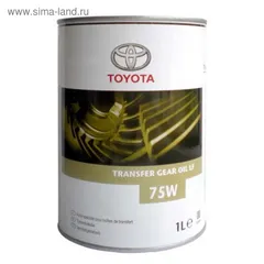 08885-81081 Toyota Масло синтетическое трансмиссионное 75W Getriebeoil LF, 1л., 0888581081