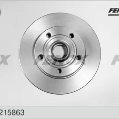 TB215863 Fenox Диск тормозной задний правый левый