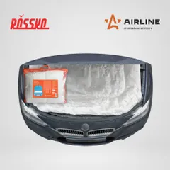 ACC-02 AIRLINE Утеплитель для двигателя, стеклоткань, цвет белый, 140x90 см