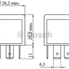 0 986 332 071 Bosch Реле указателей поворота