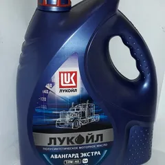 1552390 Лукойл Моторное масло полусинтетическое 10W-40 Авангард Экстра, API CH-4, CG-4, SJ, 5 л