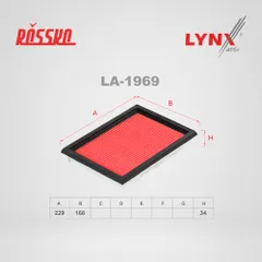LA-1969 LYNXauto Воздушный фильтр