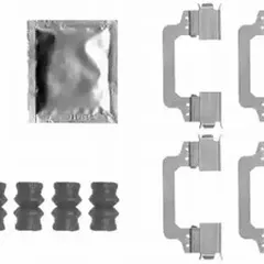 MBA1821 Mintex Комплектующие, колодки дискового тормоза