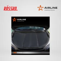 ADAT002 AIRLINE Утеплитель для двигателя PRO, стеклоткань 260 г м2, цвет черный, 140x90 см