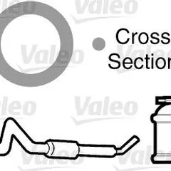 508993 Valeo Монтажный комплект кондиционера
