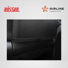 ADHC016 AIRLINE Накидка с подогревом на переднее сиденье 12 В, 35, 45 Вт, 100x50 см, искусственный мех, черная