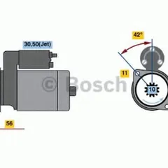 0 986 016 980 Bosch Стартер