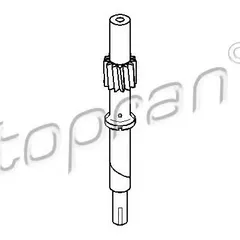 107 402 Topran Трос спидометра