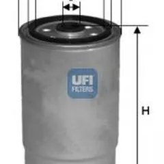 24.351.00 Ufi Фильтр топливный