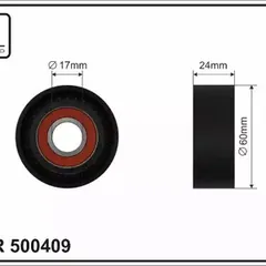 500409 Caffaro Ролик