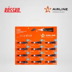 ADGC007 AIRLINE Клей супер цианакрилатный EXTRA STRONG, 1 шт., 3 гр., блистер на подложке