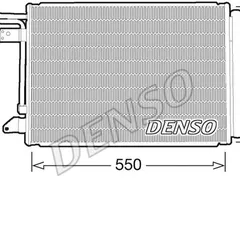 DCN32032 Denso Конденсор кондиционера