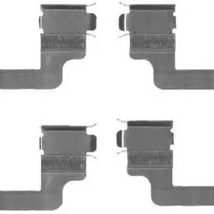 8DZ 355 203-311 Hella Комплектующие, колодки дискового тормоза