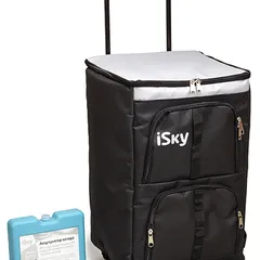 iREF-45B ISKY Холодильник автомобильный iSky, 45 л, сумка, с аккумулятором холода