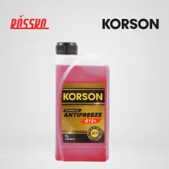 KS20071 KORSON Антифриз готовый раствор G12+ -36 градусов Цельсия красный 1 литр