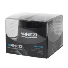 A1510006 ARNEZI Ароматизатор гелевый AS-01 ''Black Ice''