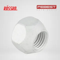 0185-002 Febest Гайка колесная m12x1.5 l16 | прав/лев |