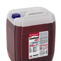 43110 Totachi Антифриз готовый раствор NIRO COOLANT G12+, 40 С, красный, 10 кг