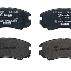 P 30 018X Brembo Колодки тормозные дисковые Xtra | перед |