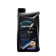 1048400 Wolf Масло трансмиссионное VITALTECH 75W-80 MV PREMIUM
