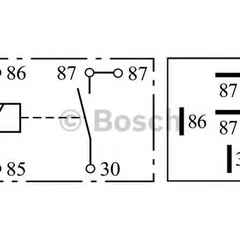 0 332 019 151 Bosch Снят, замена 0 986 AH0 251 Реле топливного насоса