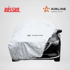 AC-FC-04 AIRLINE Чехол-тент защитный универсальный для с молнией для двери, размер XL 510x195x150 см, серый