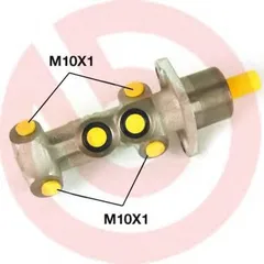 M 23 012 Brembo Цилиндр тормозной главный