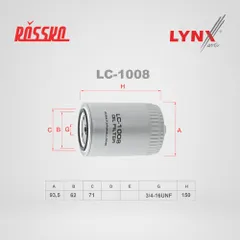 LC-1008 LYNXauto Масляный фильтр