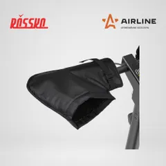 ADGM001 AIRLINE Муфты-варежки (рукавицы) на руль мото-электротехники, велосипеда, самоката, черные