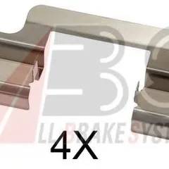 1727Q ABS Комплектующие, колодки дискового тормоза