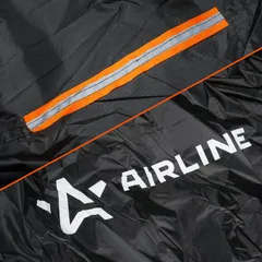 ADCT006 AIRLINE Чехол-тент на автомобиль защитный L (520х192х120см) молния для двери, универсал., черный