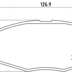 P 15 006 Brembo Колодки тормозные дисковые | перед |