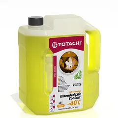 43702 Totachi Антифриз, готовый раствор ELC -40°C жёлтый 2л