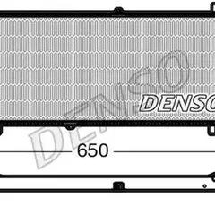 DRM02008 Denso Радиатор системы охлаждения