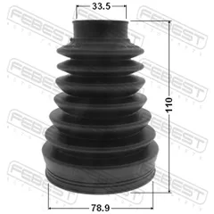 2915P-RRIIIR Febest Пыльник шрус внутренний комплект pvc 78.9x110x33.5 | прав/лев |